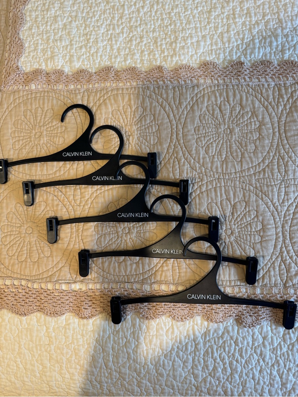 5 Small Calvin Klein Hangers